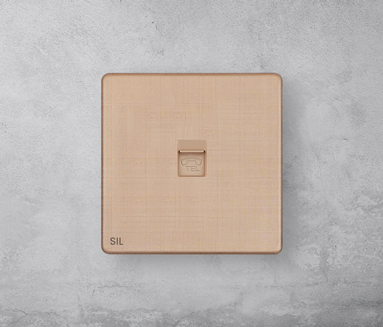 Telephone Socket Max Gold